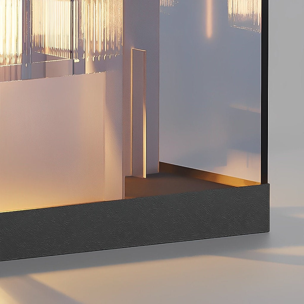 Modern Square Waterproof LED Outdoor Post Lights