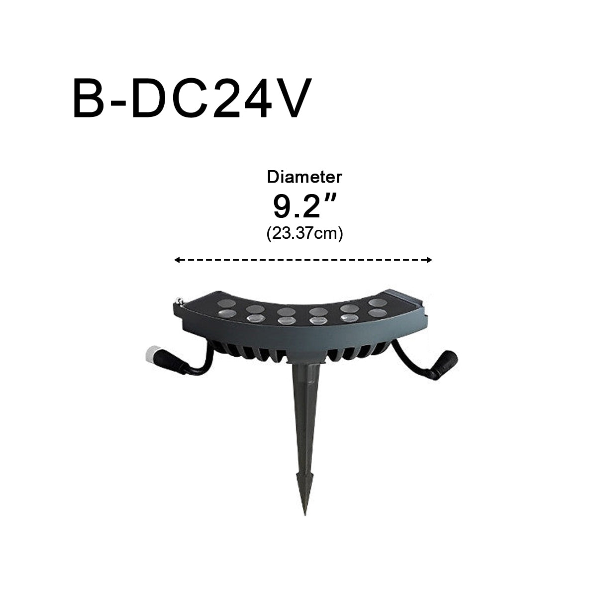 Outdoor Waterproof LED Arc Spot Lights for Trees Lawn