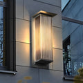 Rectangular Waterproof LED Modern Outdoor Wall Sconces Lighting