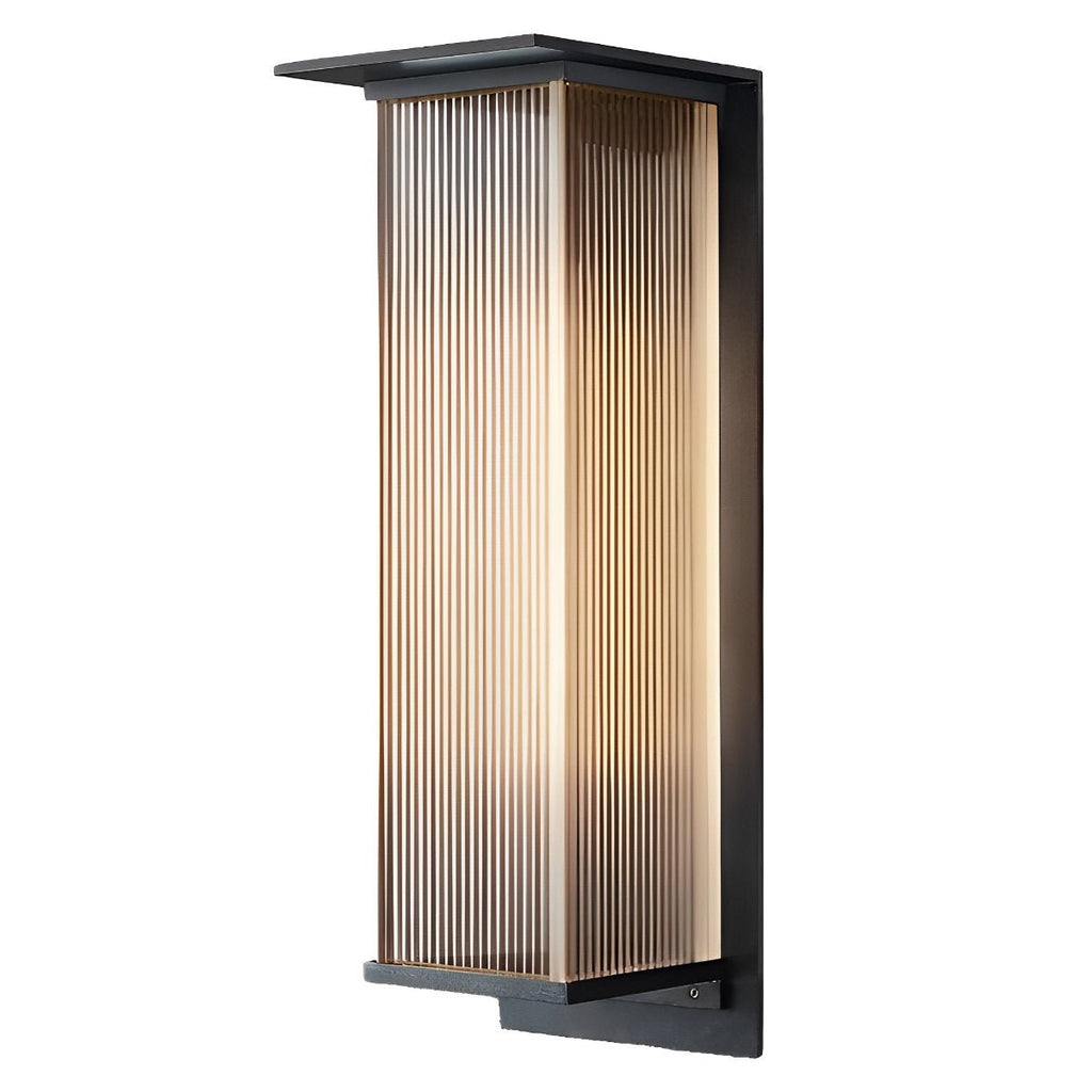 Rectangular Waterproof LED Modern Outdoor Wall Sconces Lighting