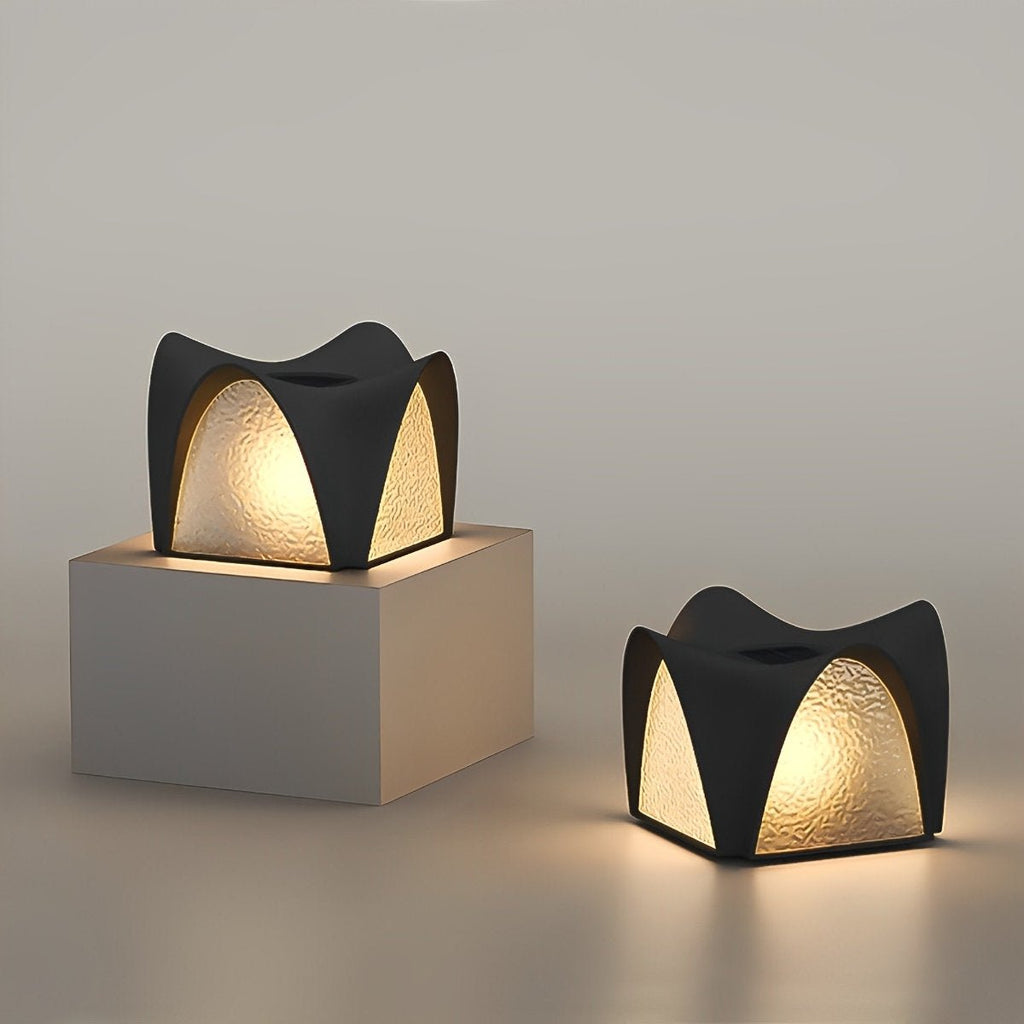 Waterproof Black LED Outdoor Post Light