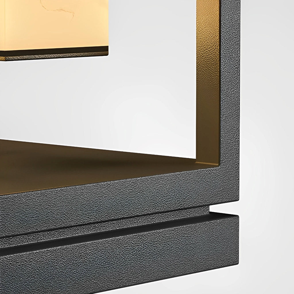 Square LED Waterproof Modern Outdoor Deck Lights Pillar Light Post Caps Lights