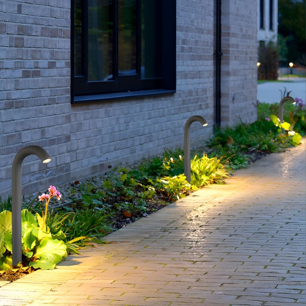 Umbrella Handle Modern Light Water Pipe Waterproof Lawn Landscape Lighting