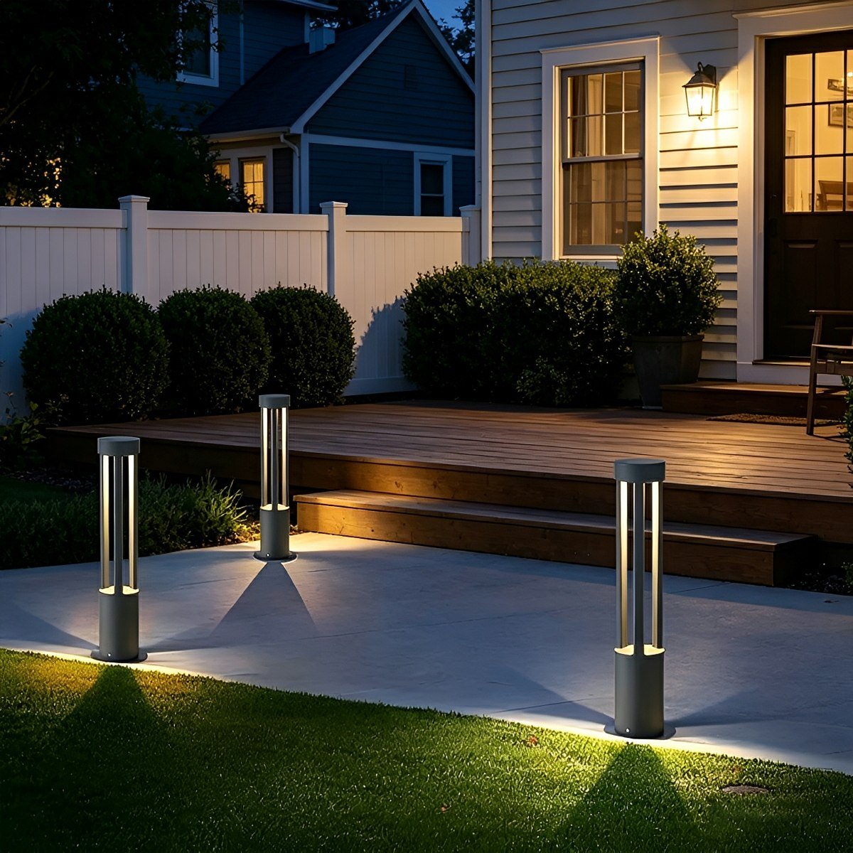 Waterproof LED High Pole Outdoor Post Light Pathway Lights