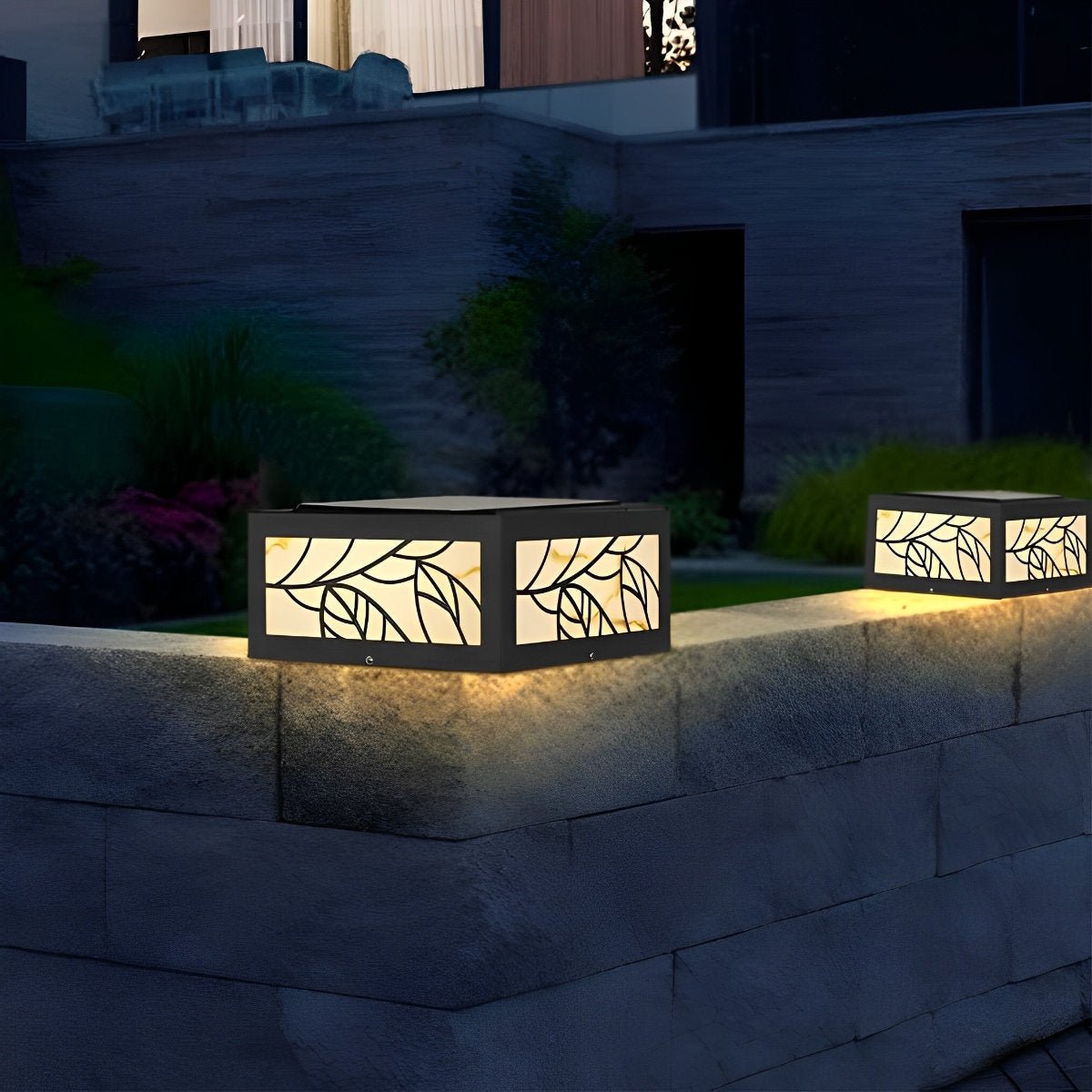 Waterproof Modern Square LED Outdoor Deck Post Lights Pillar Light
