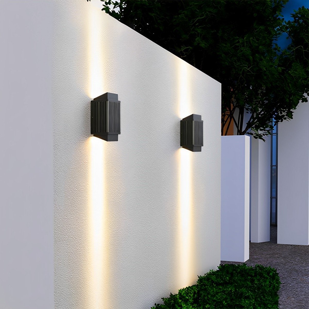 Waterproof Modern Up and Down Minimalist Outdoor LED Wall Lights